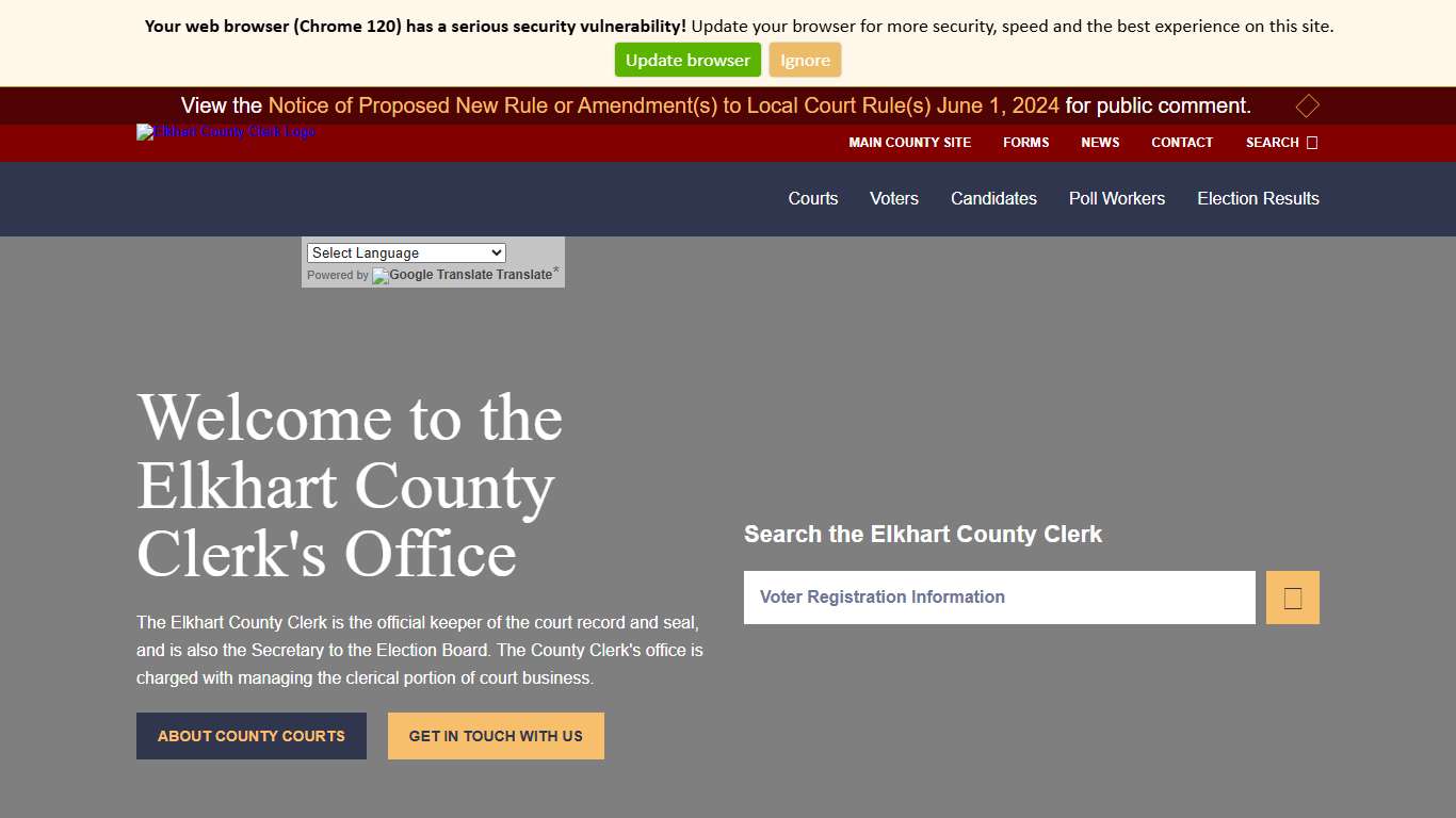 Home - Elkhart County Clerk